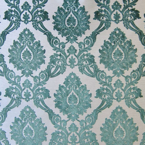 HHF Alamo Apple Green - Linen Like Upholstery Fabric