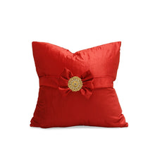 Load image into Gallery viewer, Bow Red Pillow