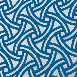 Glam Fabric Thatch Sapphire - Outdoor Upholstery Fabric