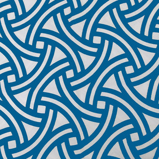 Glam Fabric Thatch Sapphire - Outdoor Upholstery Fabric