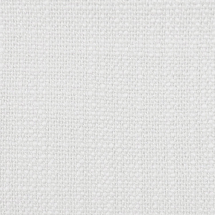 Glam Fabric Provincial White - Linen Like Upholstery Fabric