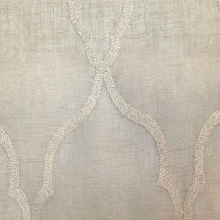 Glam Fabric Merissa Flax - Sheer Fabric