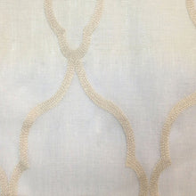Load image into Gallery viewer, Glam Fabric Merissa Ivory - Sheer Fabric