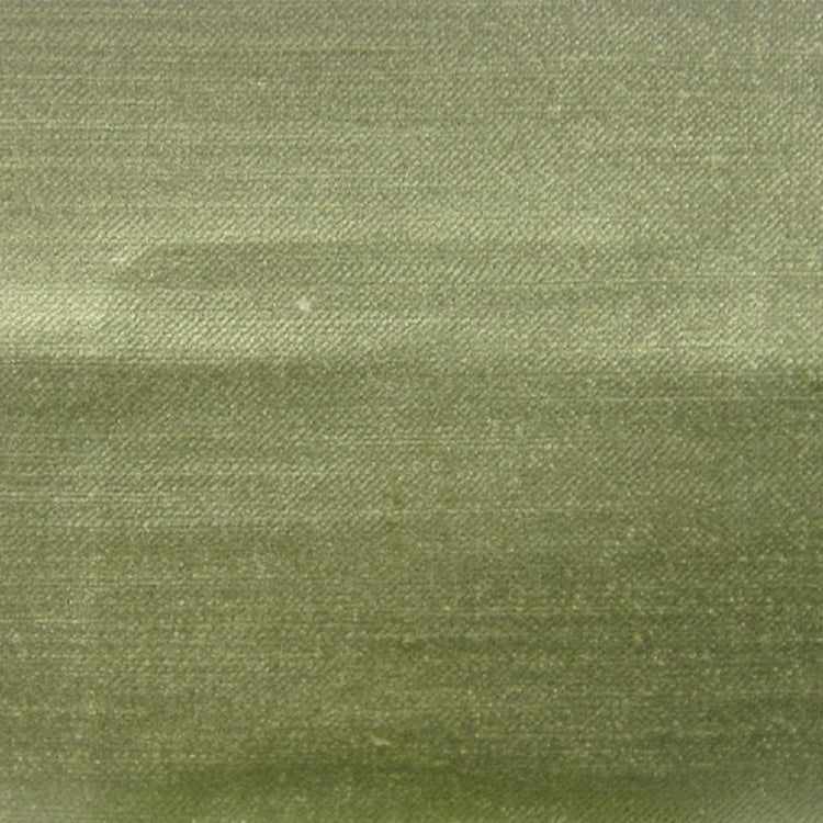 Glam Fabric Imperial Citrine - Green Rayon Velvet Upholstery Fabric