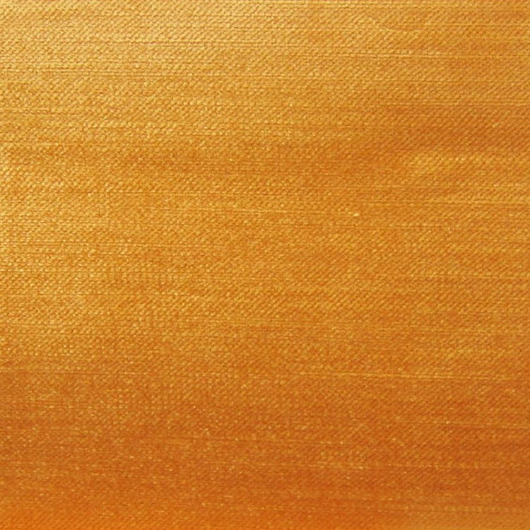 Glam Fabric Imperial Orange - Rayon Velvet Upholstery Fabric