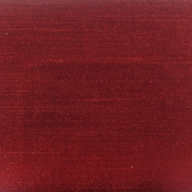 Glam Fabric Imperial Red - Rayon Velvet Upholstery Fabric