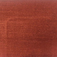 Load image into Gallery viewer, Glam Fabric Imperial Terracotta - Red Rayon Velvet Upholstery Fabric