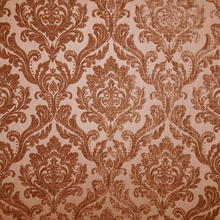 Glam Fabric Marcus Amber - Chenille Upholstery Fabric
