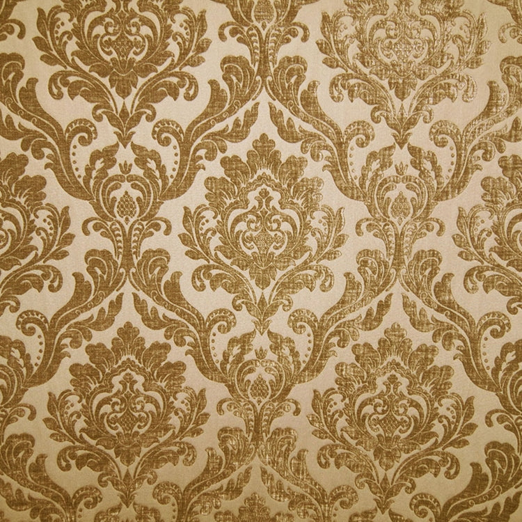 Glam Fabric Marcus Bronze - Chenille Upholstery Fabric