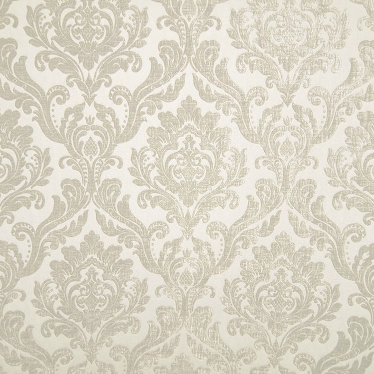 Glam Fabric Marcus Cream - Chenille Upholstery Fabric