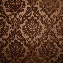 Load image into Gallery viewer, Glam Fabric Marcus Espresso - Chenille Upholstery Fabric