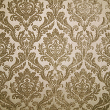 Load image into Gallery viewer, Glam Fabric Marcus Taupe - Chenille Upholstery Fabric