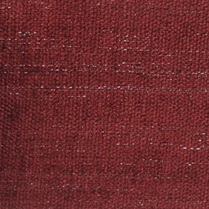 Glam Fabric Athena Cranberry - Linen Like Upholstery Fabric