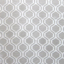 Load image into Gallery viewer, Glam Fabric Honeycomb Beige - Woven Upholstery Fabric