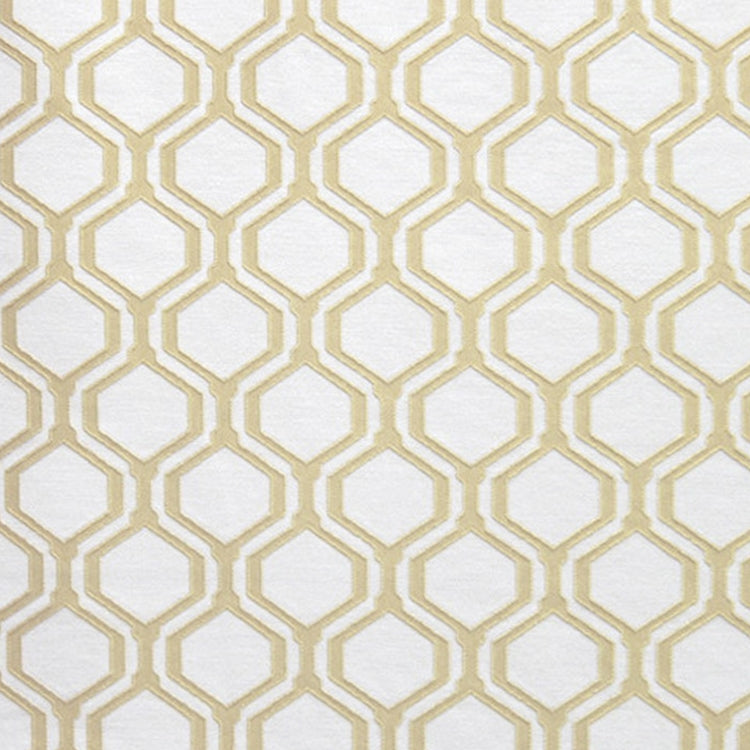Glam Fabric Honeycomb Butter - Woven Upholstery Fabric