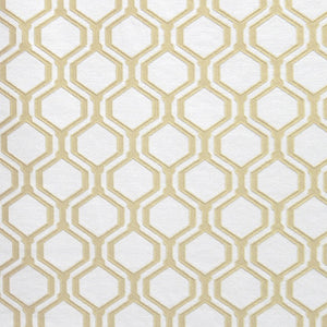 Glam Fabric Honeycomb Butter - Woven Upholstery Fabric