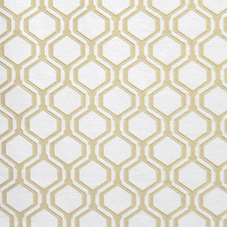 Glam Fabric Honeycomb Butter - Woven Upholstery Fabric