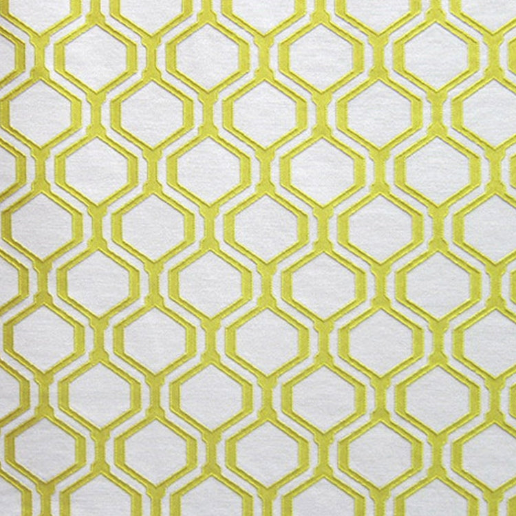 Glam Fabric Honeycomb Kiwi - Woven Upholstery Fabric