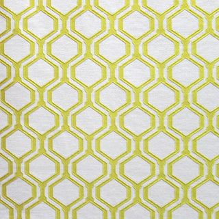 Glam Fabric Honeycomb Kiwi - Woven Upholstery Fabric