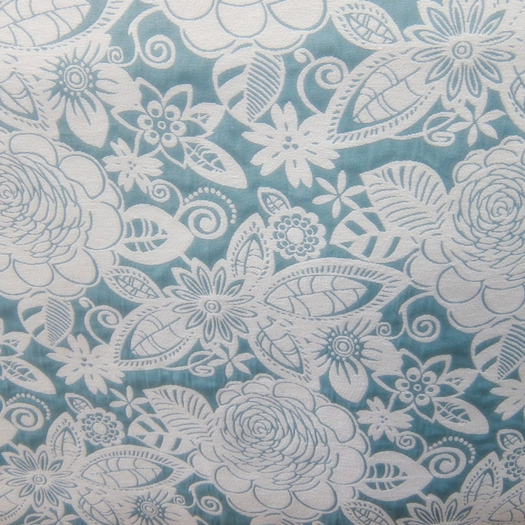 Glam Fabric Fiesta Turquoise - Woven Upholstery Fabric