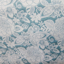 Load image into Gallery viewer, Glam Fabric Fiesta Turquoise - Woven Upholstery Fabric