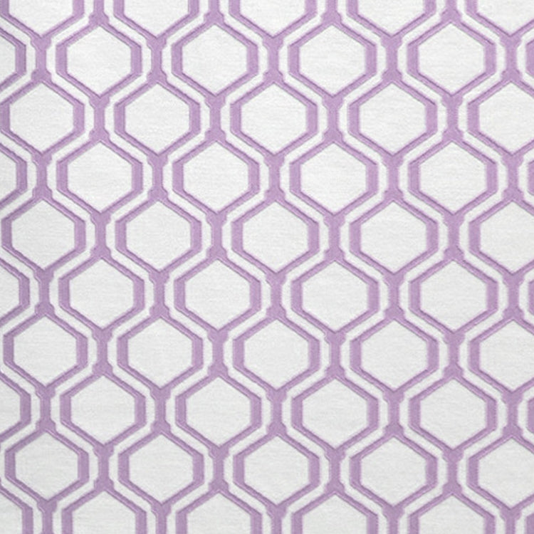 Glam Fabric Honeycomb Lilac - Woven Upholstery Fabric