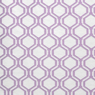 Glam Fabric Honeycomb Lilac - Woven Upholstery Fabric