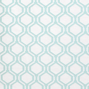 Glam Fabric Honeycomb Seaspray - Woven Upholstery Fabric