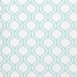 Glam Fabric Honeycomb Seaspray - Woven Upholstery Fabric