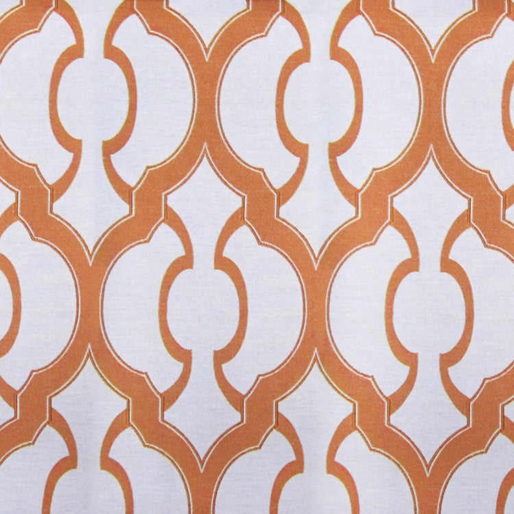 Glam Fabric Mila Orange - Woven Upholstery Fabric