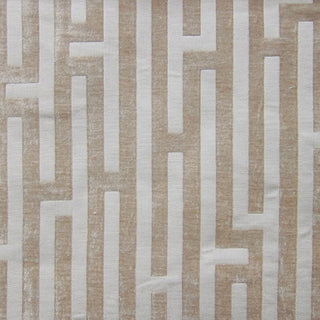 Glam Fabric Amazement Ecru - Chenille Upholstery Fabric