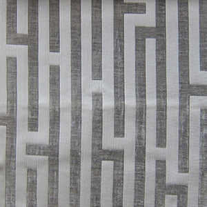 Glam Fabric Amazement Grey - Chenille Upholstery Fabric
