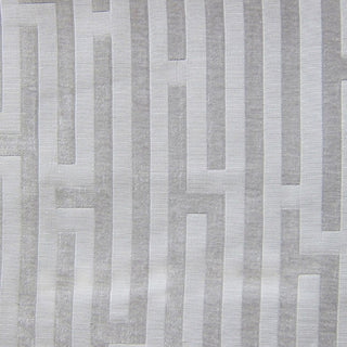 Glam Fabric Amazement Silver - Chenille Upholstery Fabric