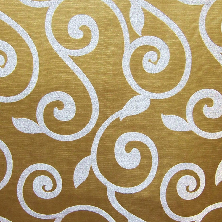 Glam Fabric Rene Brass - Woven Upholstery Fabric