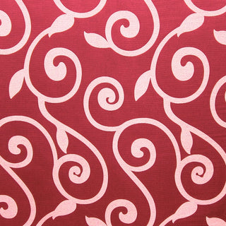 Glam Fabric Rene Cranberry - Woven Upholstery Fabric