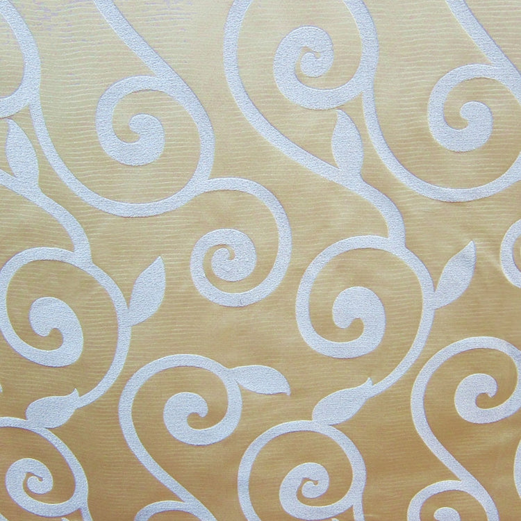 Glam Fabric Rene Cream - Woven Upholstery Fabric