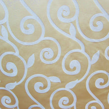 Load image into Gallery viewer, Glam Fabric Rene Cream - Woven Upholstery Fabric
