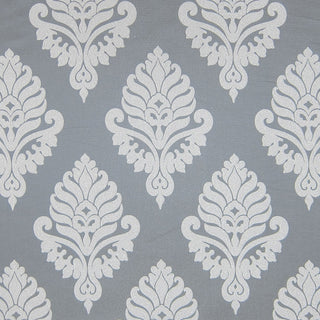 Glam Fabric Shelby Grey - Woven Upholstery Fabric