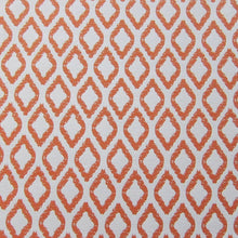 Load image into Gallery viewer, Glam Fabric Flip Flop Orange BACK - Woven Upholstery Fabric