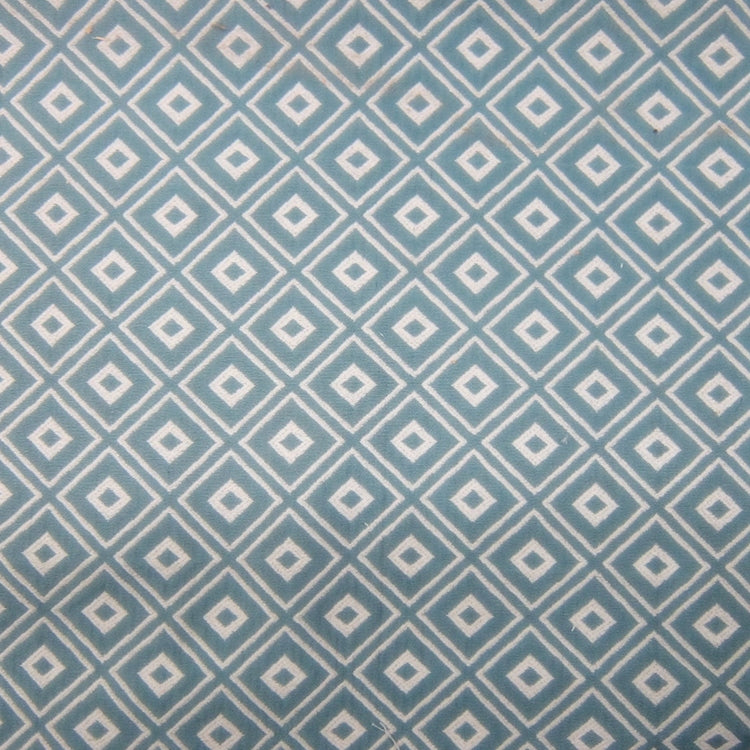 Glam Fabric Alto Turquoise - Woven Upholstery Fabric