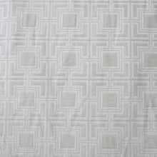 Load image into Gallery viewer, Glam Fabric Hollyhock White - Chenille Upholstery Fabric