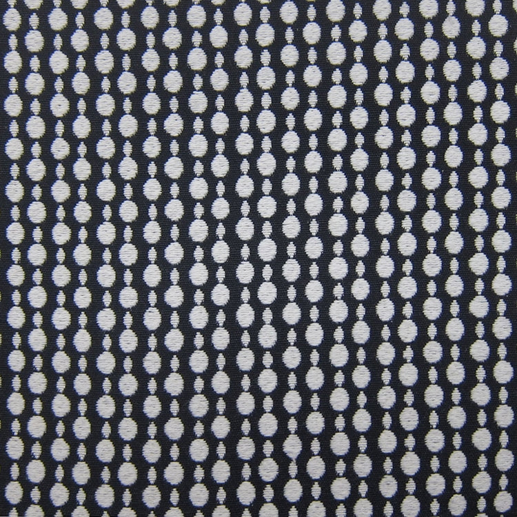 Glam Fabric Pearls Black - Woven Upholstery Fabric