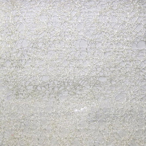 Glam Fabric Moonstruck Beige - Sheer Drapery Fabric