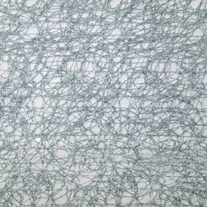 Glam Fabric Moonstruck Spa - Sheer Drapery Fabric