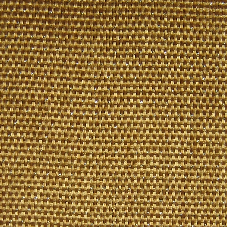 Glam Fabric Alamo Brass - Linen Like Upholstery Fabric