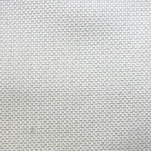 Glam Fabric Alamo White - Linen Like Upholstery Fabric