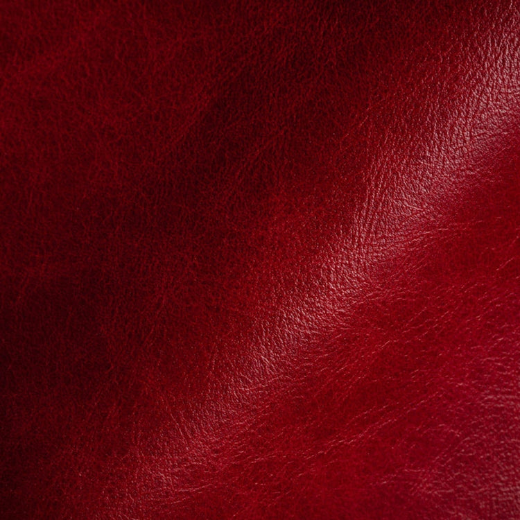Glam Fabric Geyser Lacquer Red - Leather Upholstery Fabric