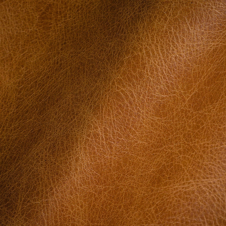 Argo Dark Brown Leather - Upholstery Designer Fabric 