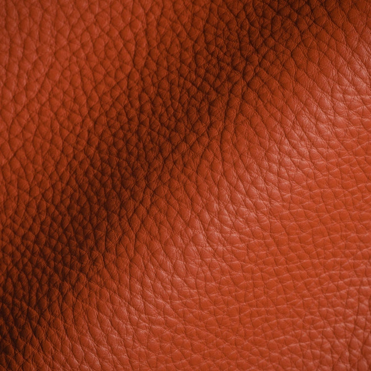 Glam Fabric Tut Paprika - Leather Upholstery Fabric