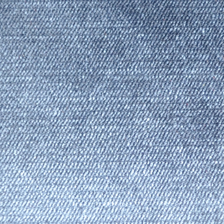 Glam Fabric Shimmer Indigo - Velvet Upholstery Fabric